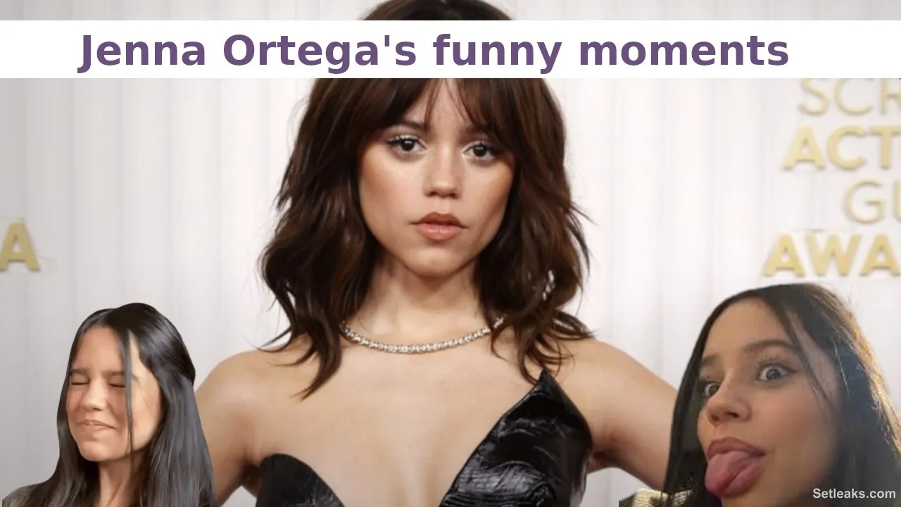 Jenna Ortega's funny moments
