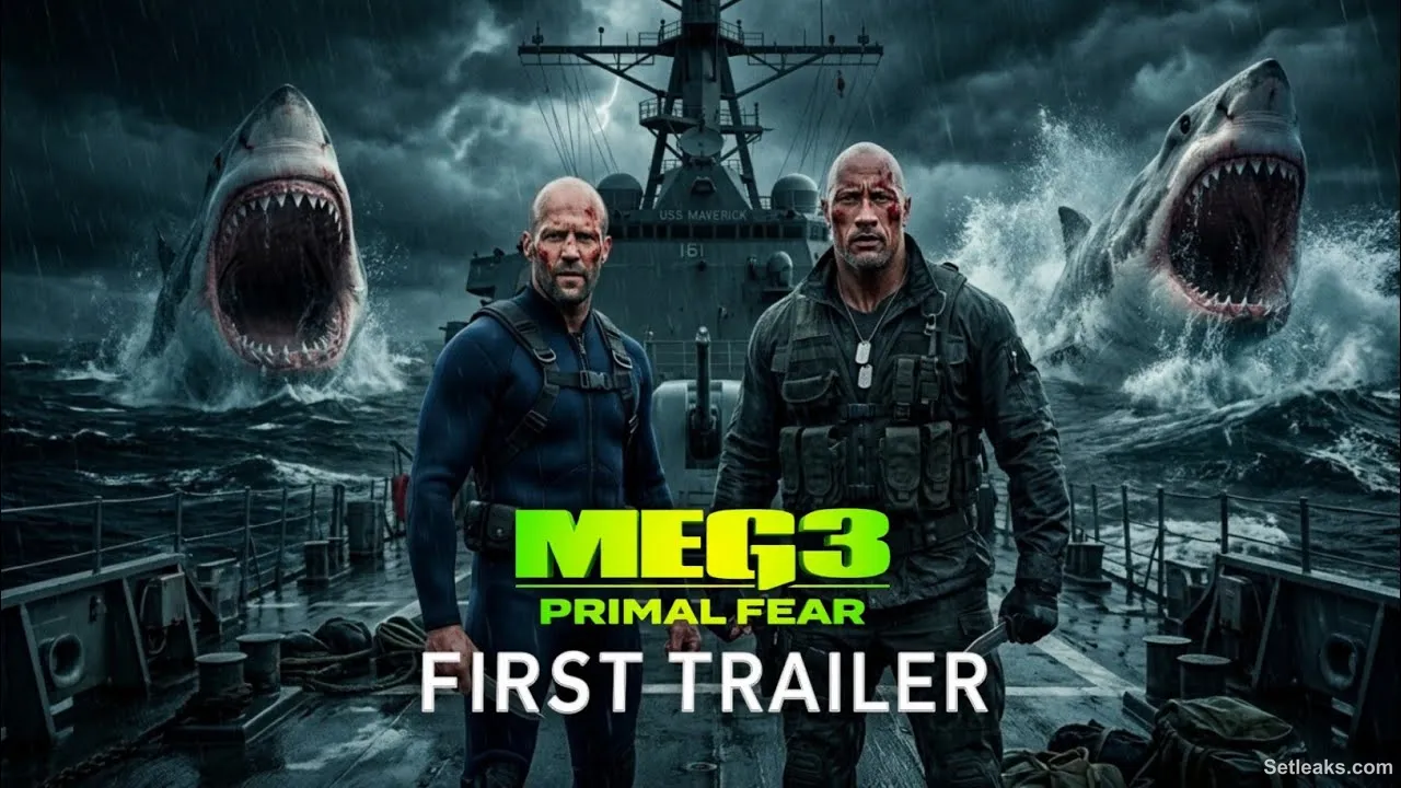 The Meg 3 Primal Fear (2026) – First Trailer | Jason Statham