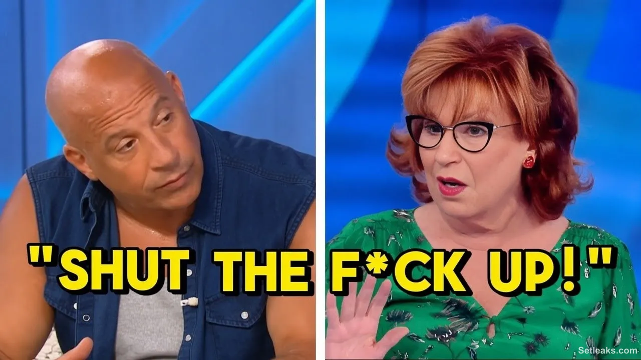 Vin Diesel DESTROYS Joy Behar LIVE on The View – Audience Left in SHOCK!