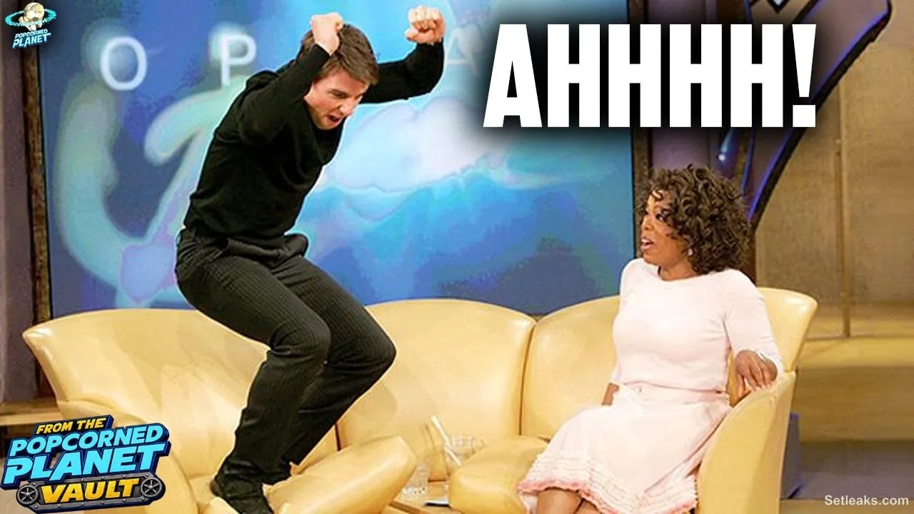 Remember Tom Cruise LOSING His MIND On Oprah's Couch Over Katie Holmes?!
