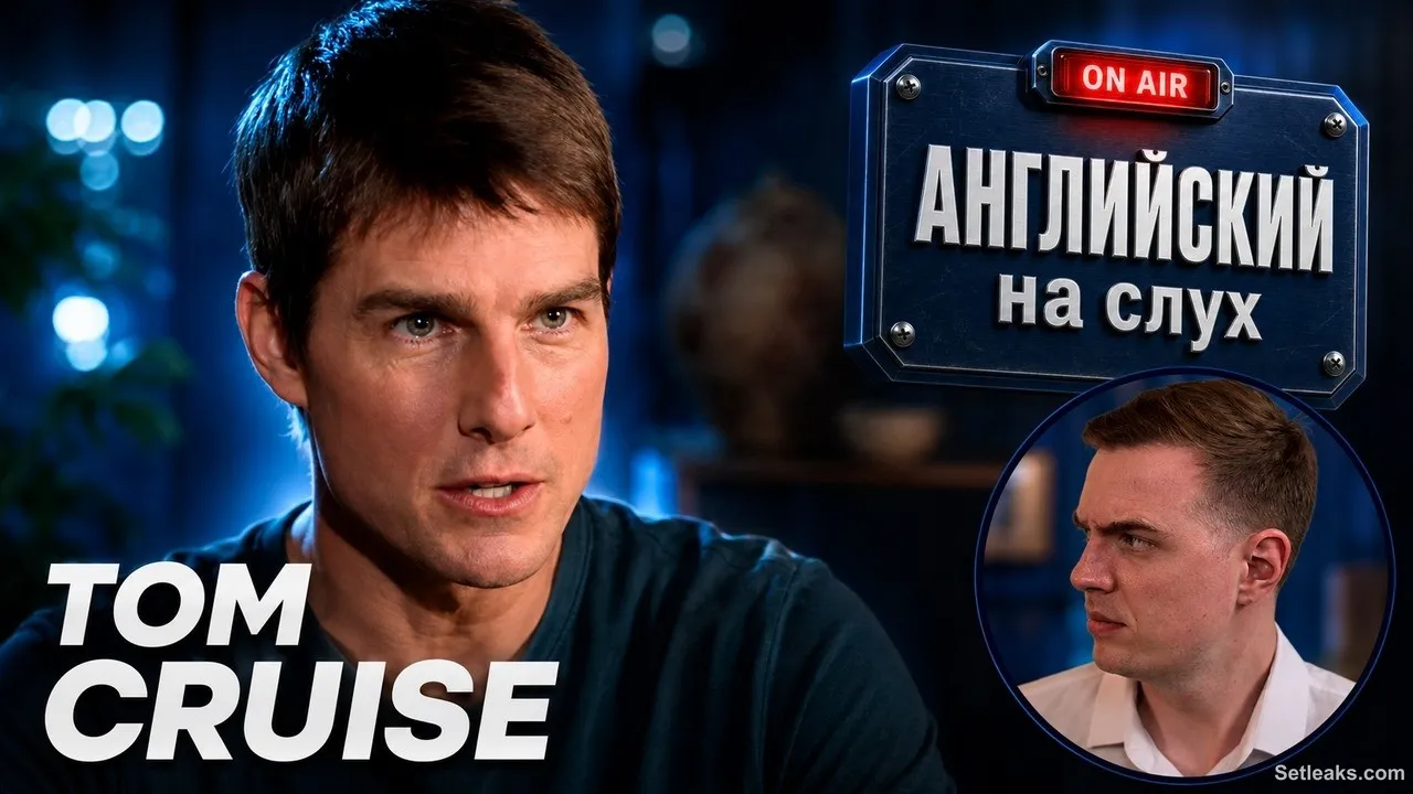 LISTENING PRACTICE IN ENGLISH - Tom Cruise | 60 Minutes