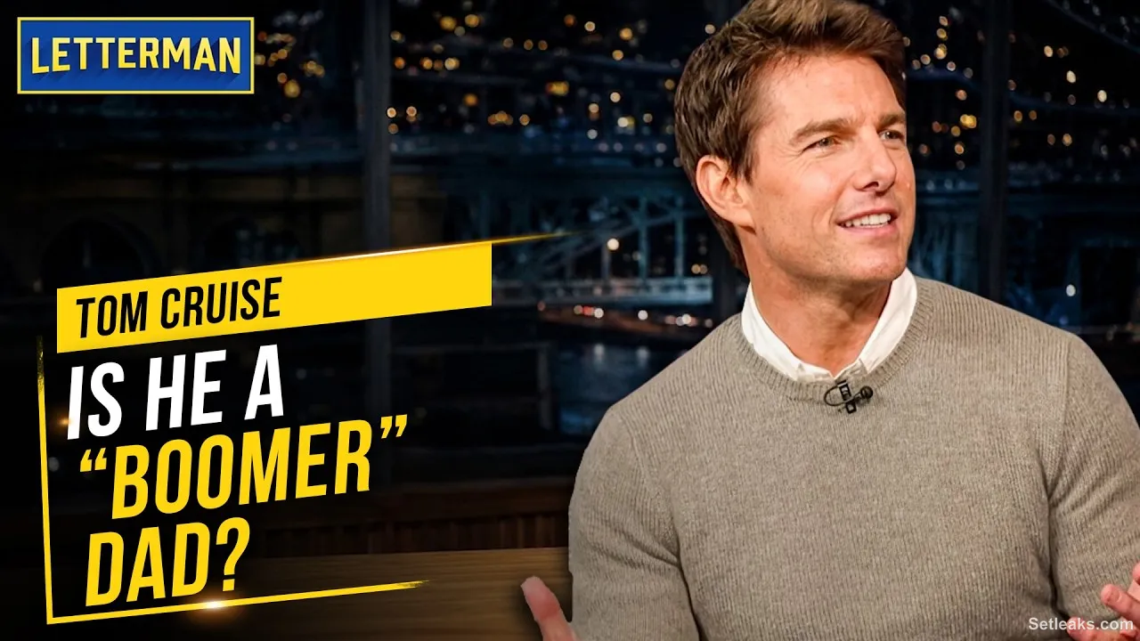 Tom Cruise Tries (And Fails) to Give His 17-Year-Old "The Talk" | David Letterman