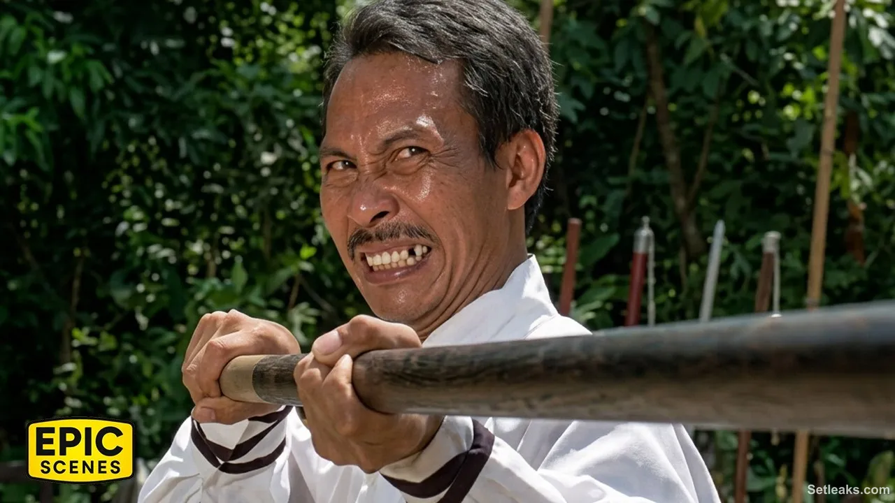 Jackie Chan Challenges the King of Bamboo | Drunken Master