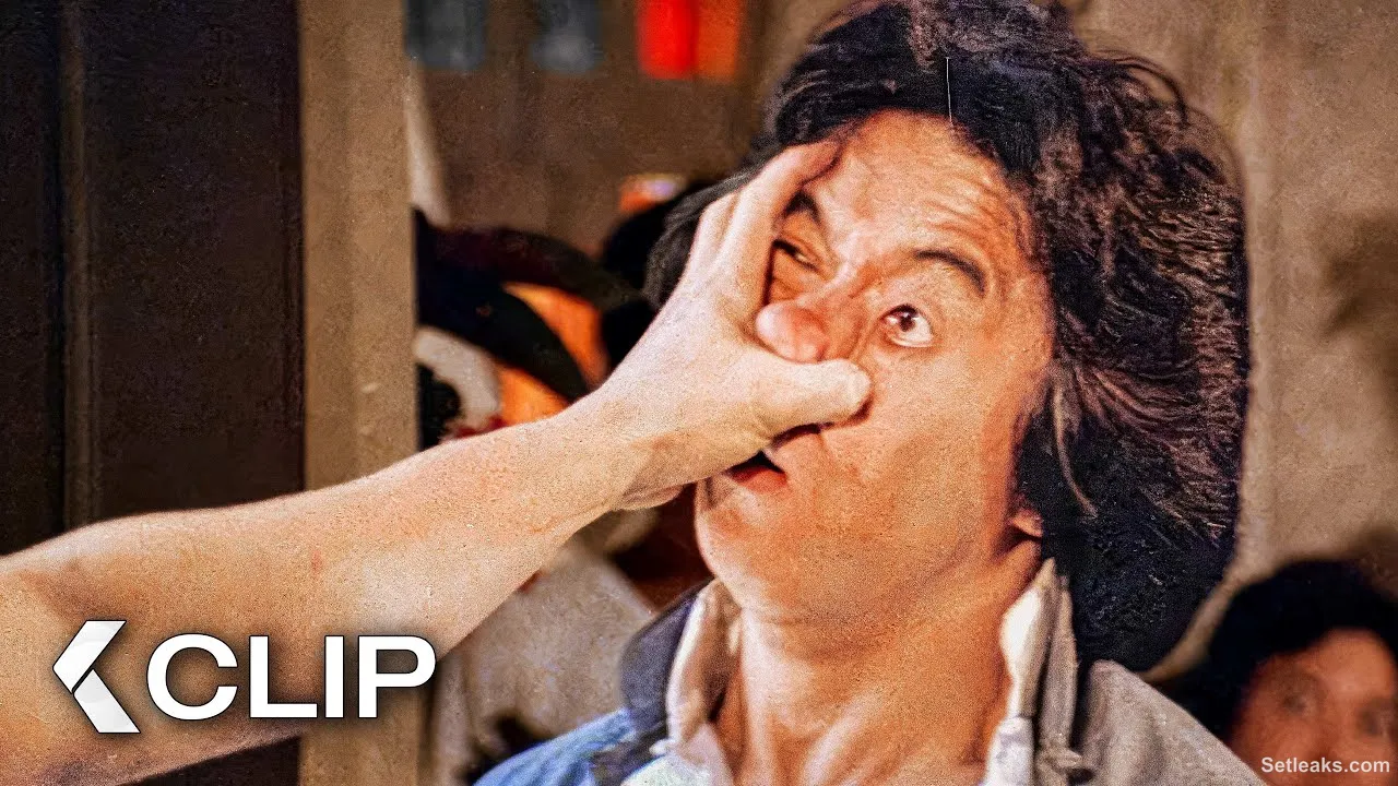 Der betrunkene Jackie Chan will die Zeche zu prellen - SIE NANNTEN IHN KNOCHENBRECHER Film Clip
