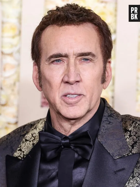 Photo : Nicolas Cage à la cérémonie des Golden Globe Awards 2024 ...