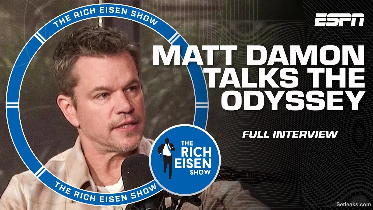 ‘The best experience of my life’ - Matt Damon on 'The Odyssey' | The Rich Eisen Show