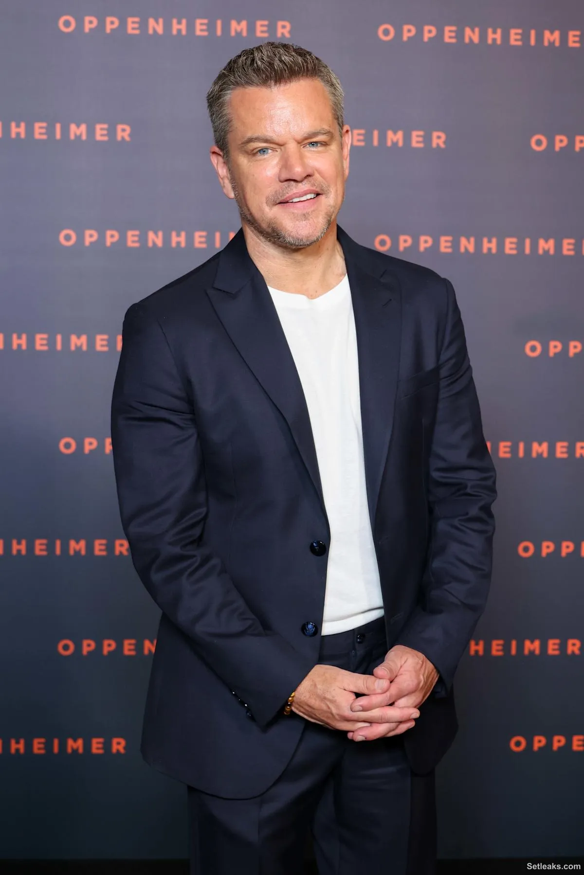 Matt Damon was joined by his daughters at Paris premiere of 'Oppenheimer'