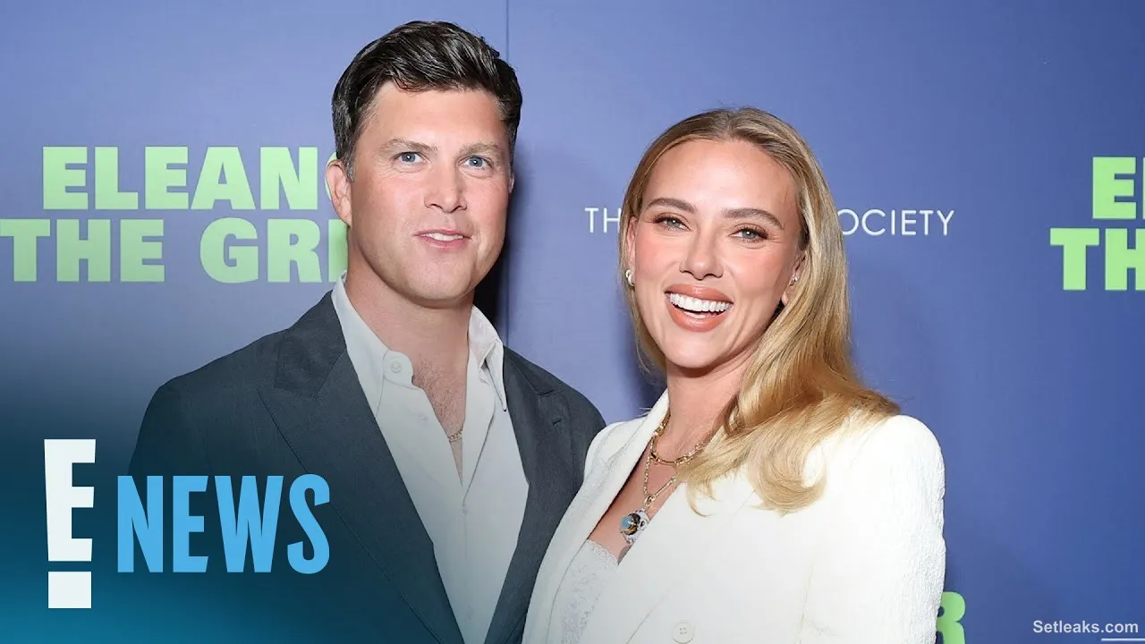 Colin Jost Explains How to Pronounce Scarlett Johansson's Last Name | E! News