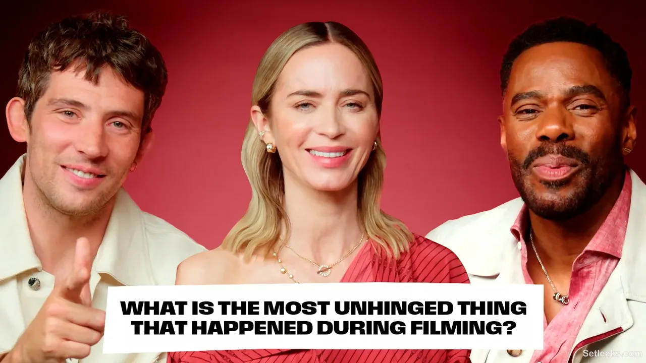Emily Blunt, Colman Domingo & Josh O'Connor Disclose Their Secret Texts | Fortune Cookies