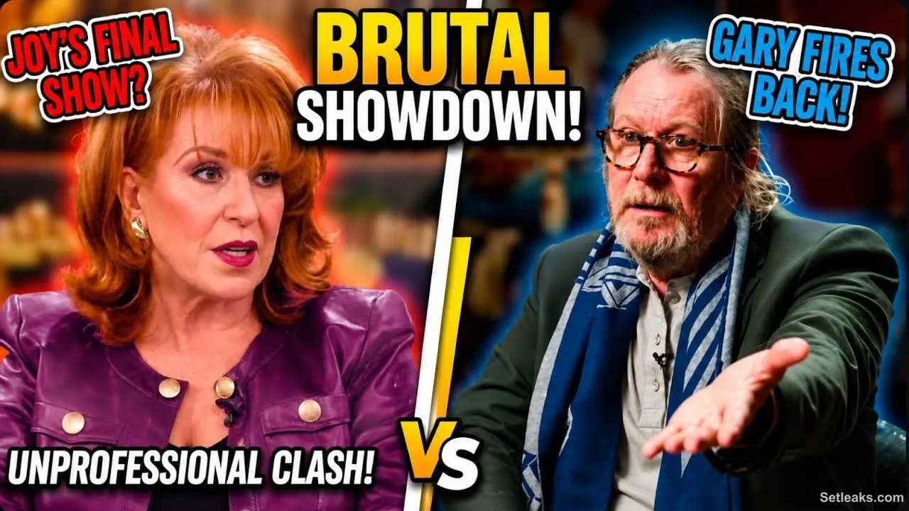 Gary Oldman Kicked Off The View After Heated Clash With Joy Behar