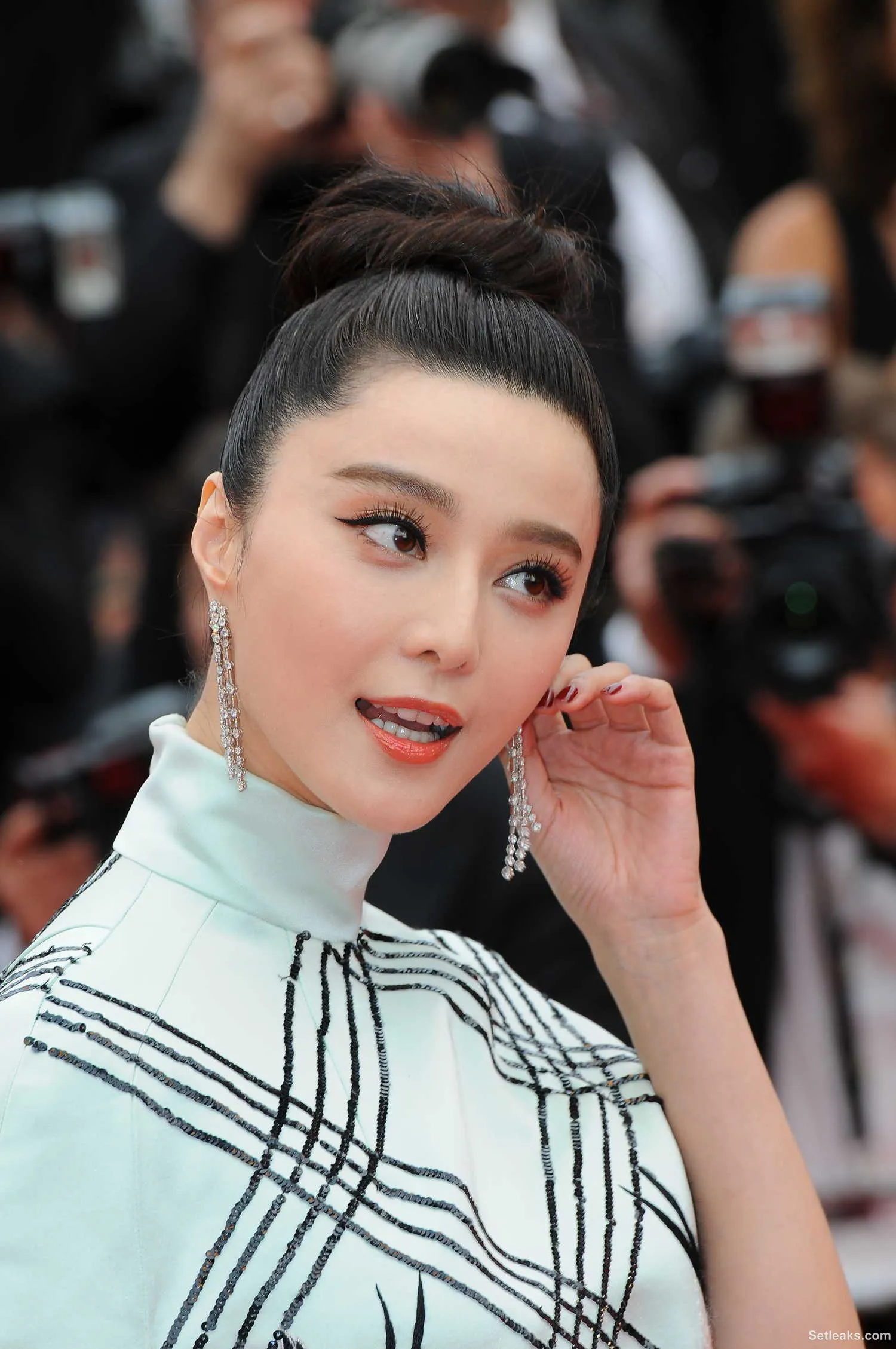 Fan Bingbing at The Double Lover Premiere During the 70th Annual Cannes ...