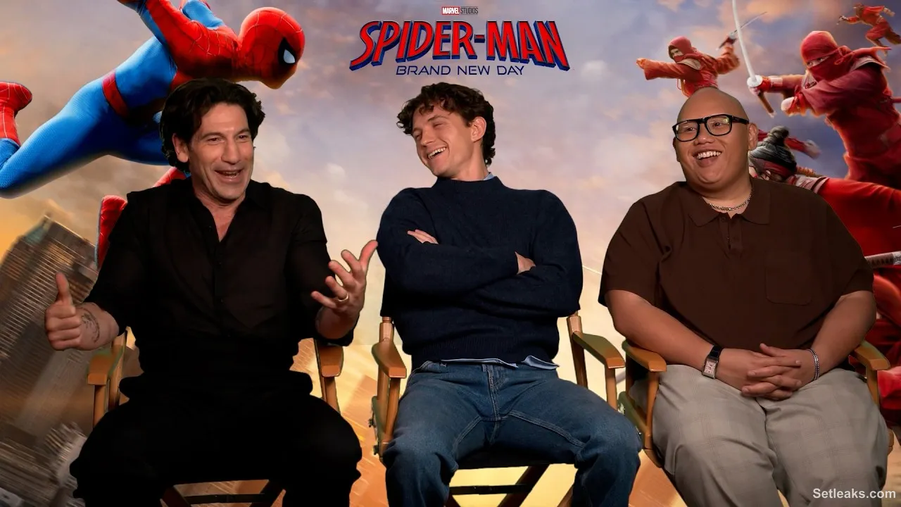 SPIDER-MAN: BRAND NEW DAY – Tom Holland, Jon Bernthal & Jacob Batalon Interview