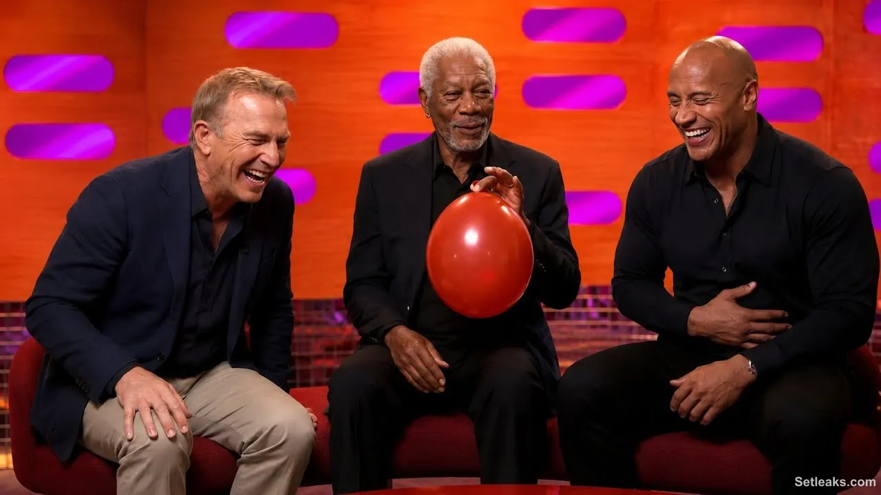 NOBODY Was Ready for Morgan Freeman's Voice on Helium.