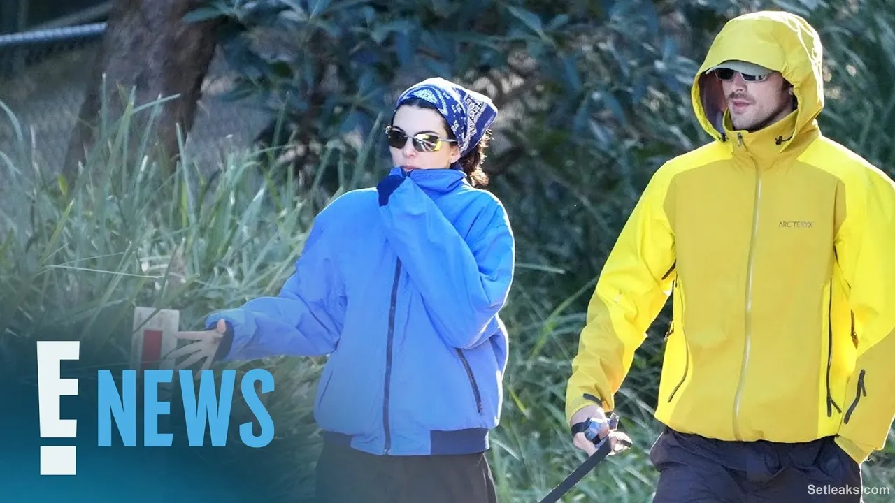 Kendall Jenner & Jacob Elordi Brave Australian Weather for Dog Walk | E! News