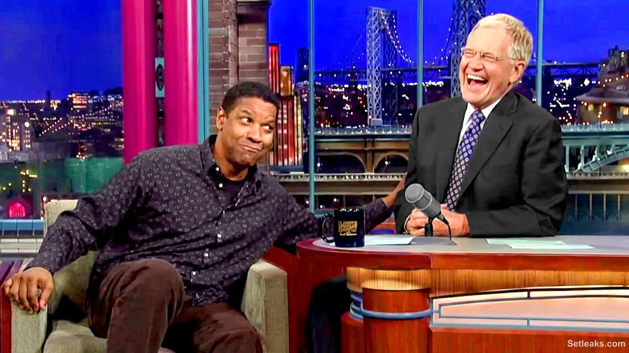 Nobody Broke David Letterman Like Denzel Washington