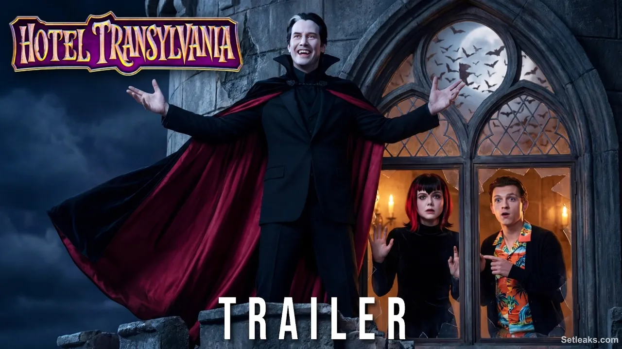 Hotel Transylvania: Live Action (2026) | Keanu Reeves, Elle Fanning, Tom Holland | Concept Trailer