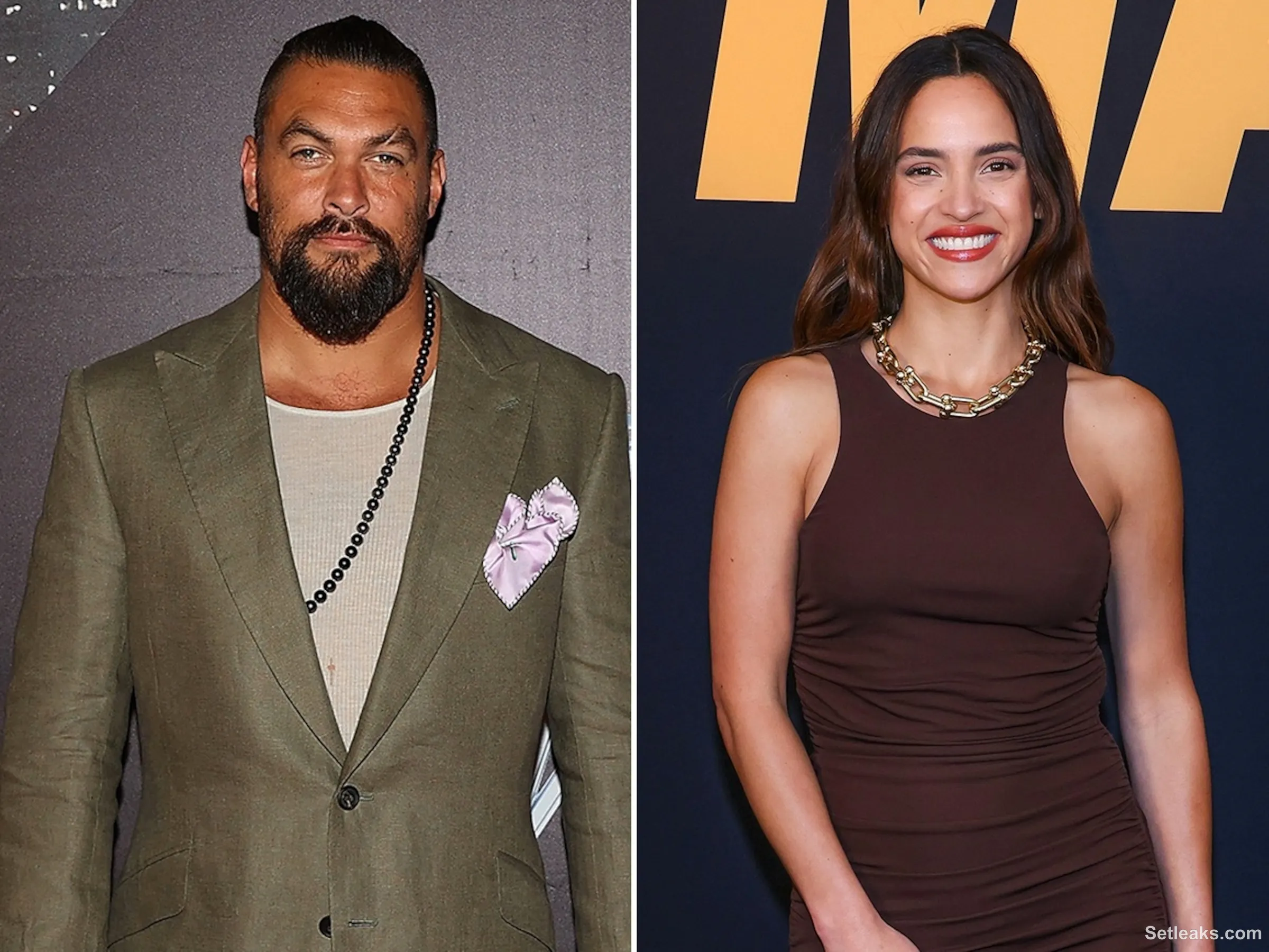 Jason Momoa shares photos with new girlfriend, actress Adria Arjona ...