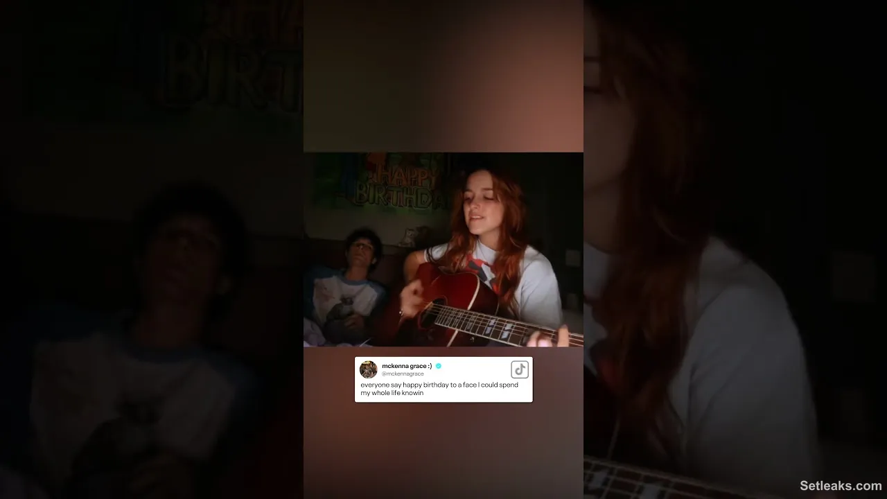 Mckenna Grace is wishing her honeybee, Mason Thames, a happy birthday. 🥹🐝 (🎥: TikTok/mckennagrace)