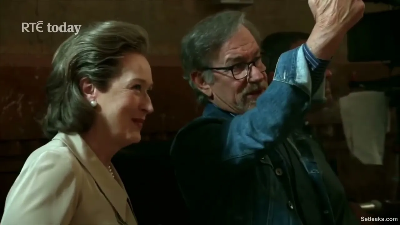 RTE Today, Steven Spielberg Interview About 'The Post' 2018