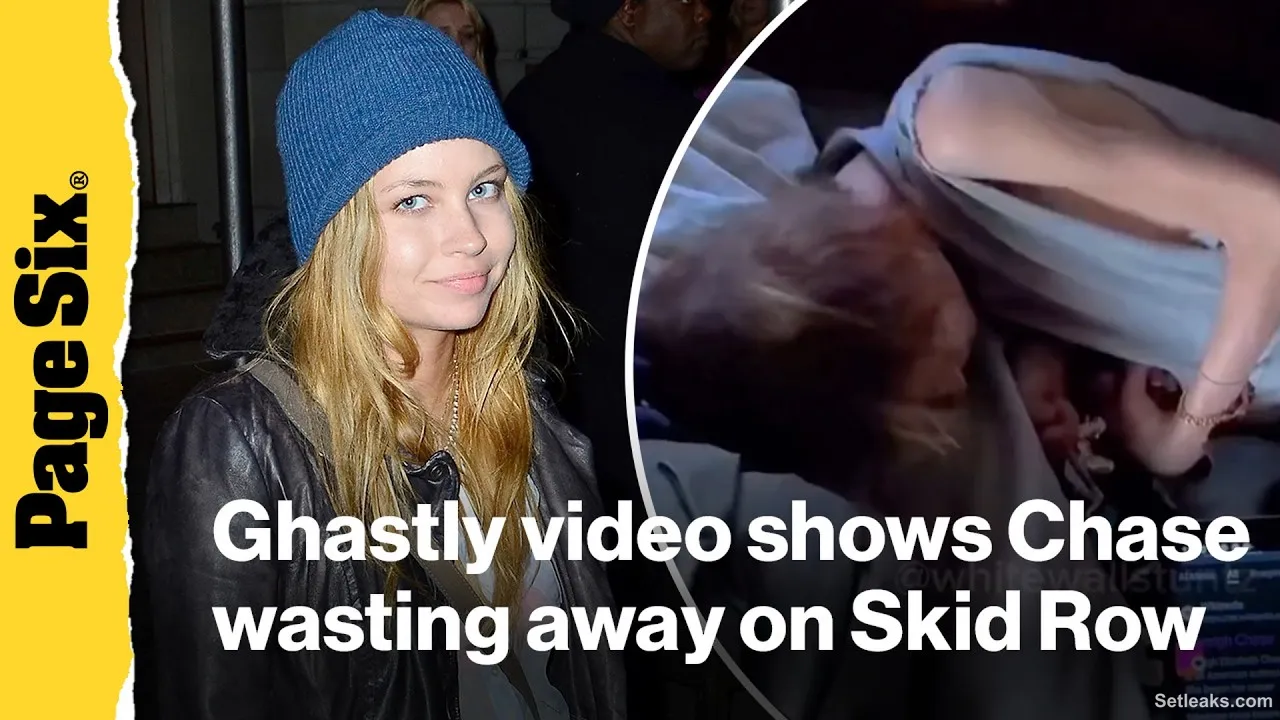Ghastly video shows Lilo & Stitch actress Daveigh Chase wasting away on Skid Row months before death