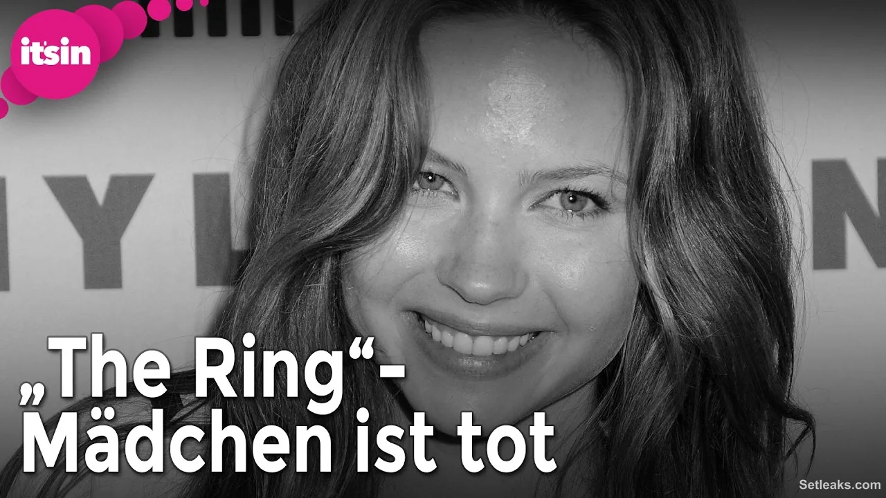 "The Ring" star Daveigh Chase has died: This is the cause of death • it's in