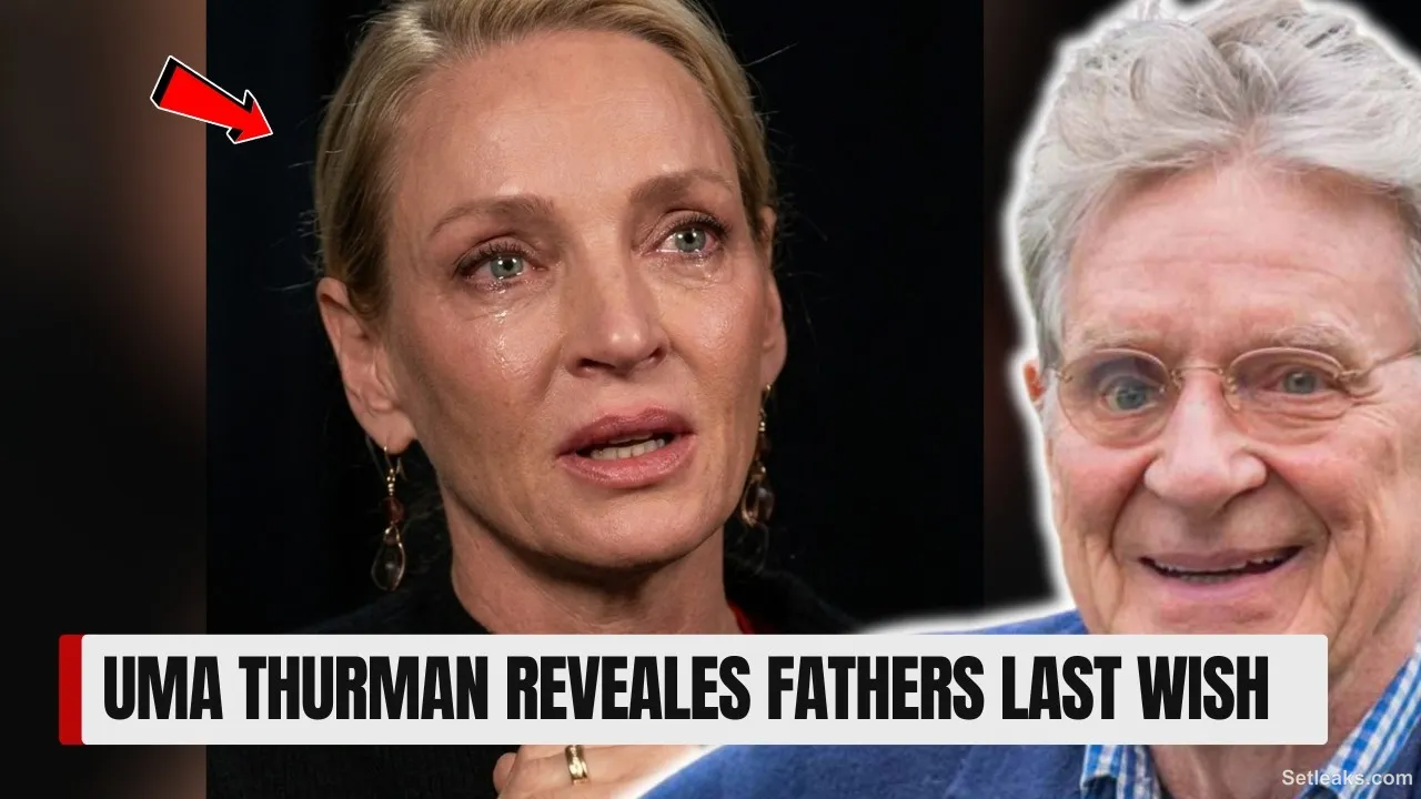 Uma Thurman Breaks Silence on the Death of Her Father Robert Thurman