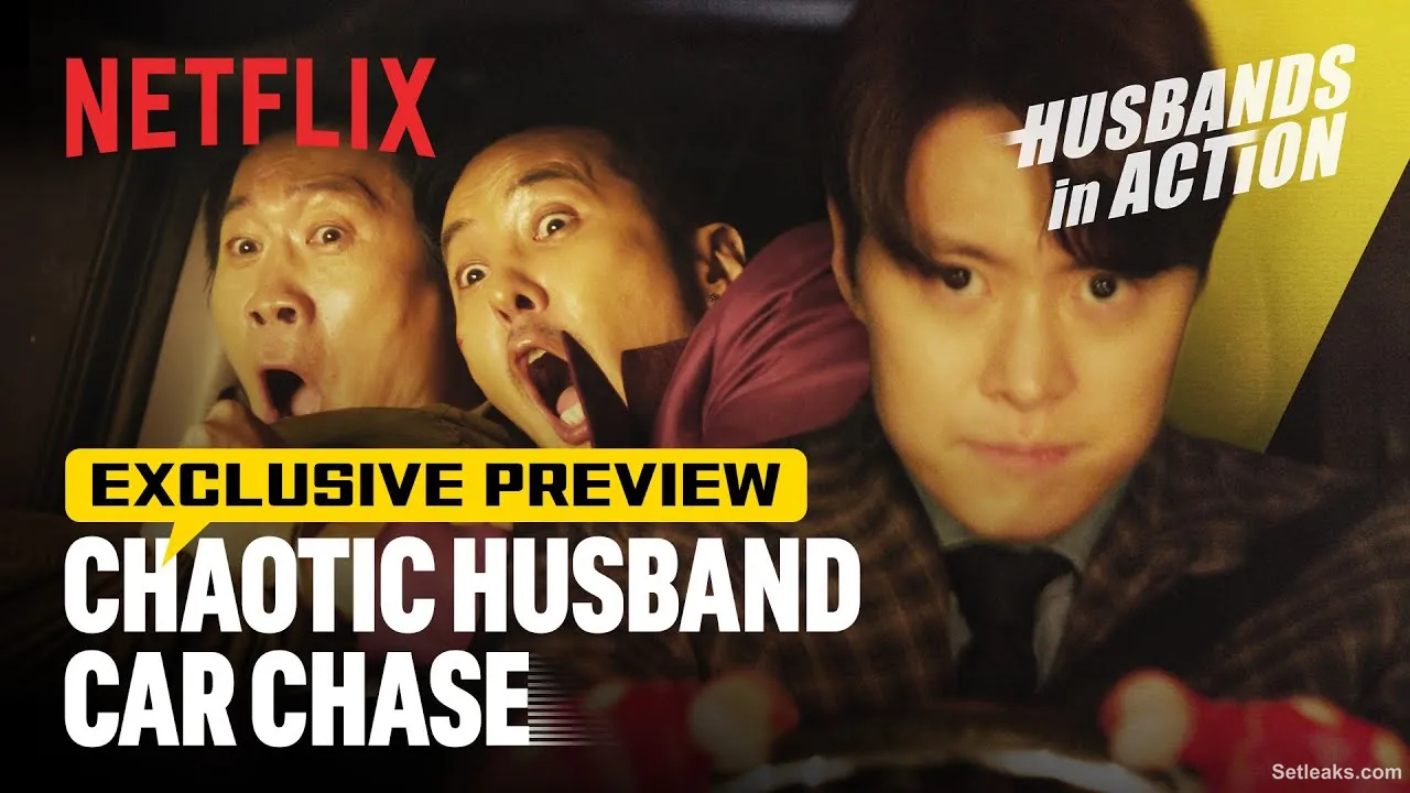 High-speed chase fueled by pride | Husbands in Action | Netflix [ENG SUB]
