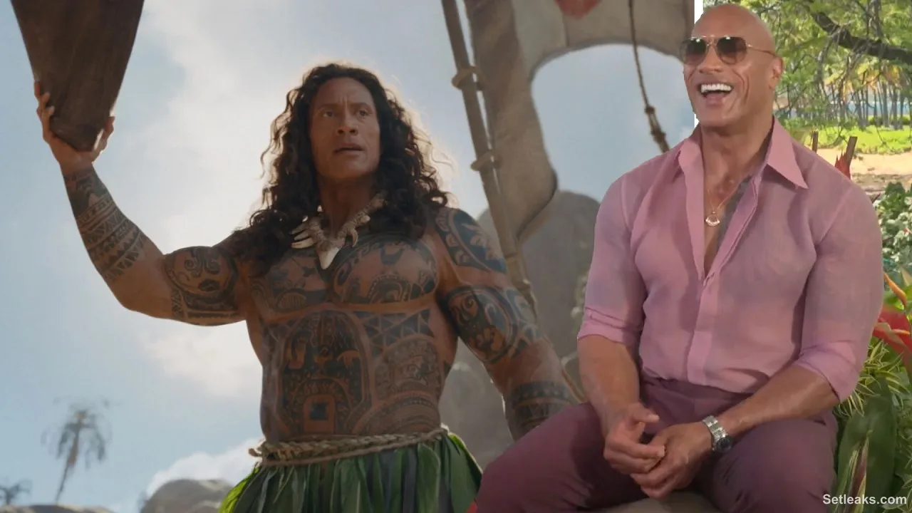 Dwayne Johnson on Maui Wig Memes & His Daughters Appearing in ‘Moana’ (Exclusive)