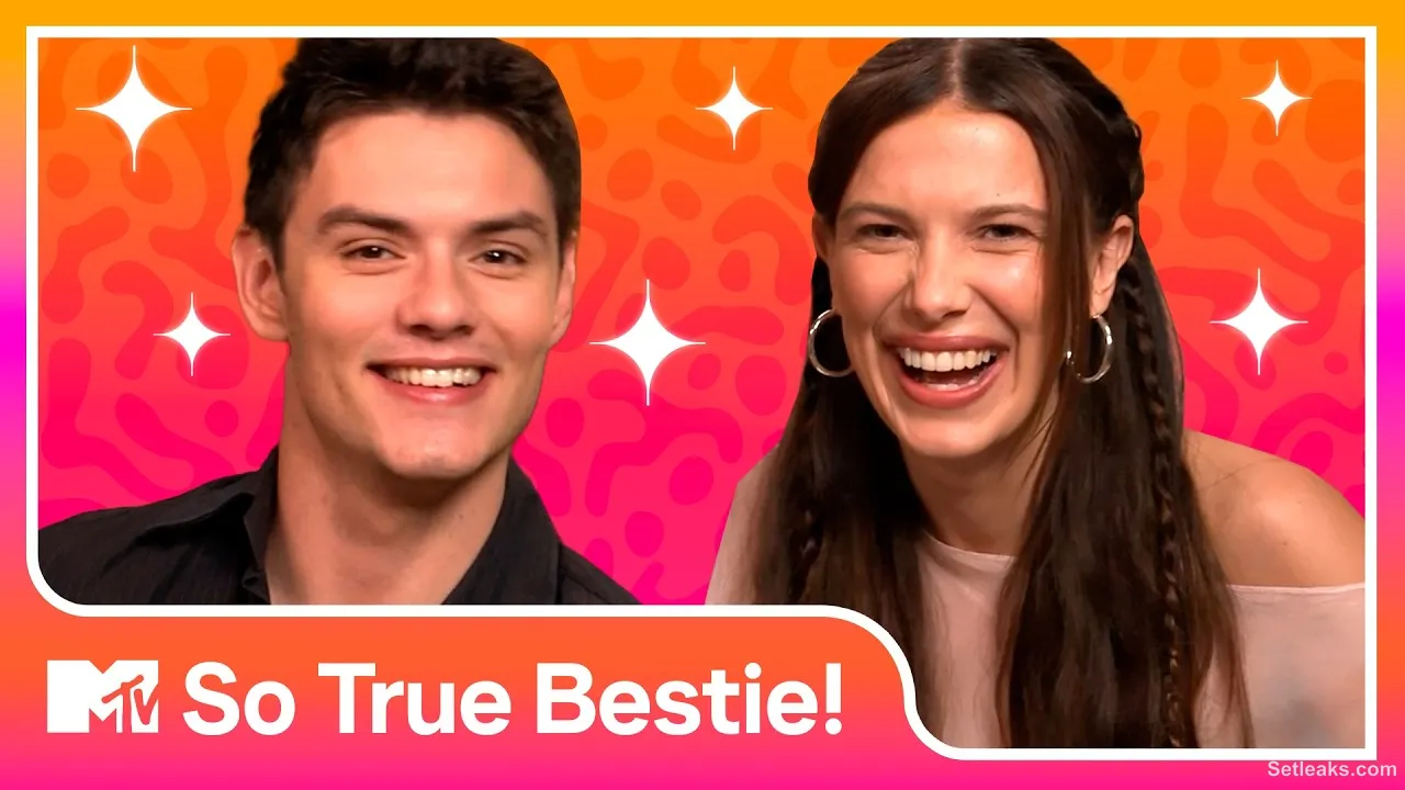 “I Want To Be In The Music Video” 👀 Millie Bobby Brown & Louis Partridge Play So True Bestie!