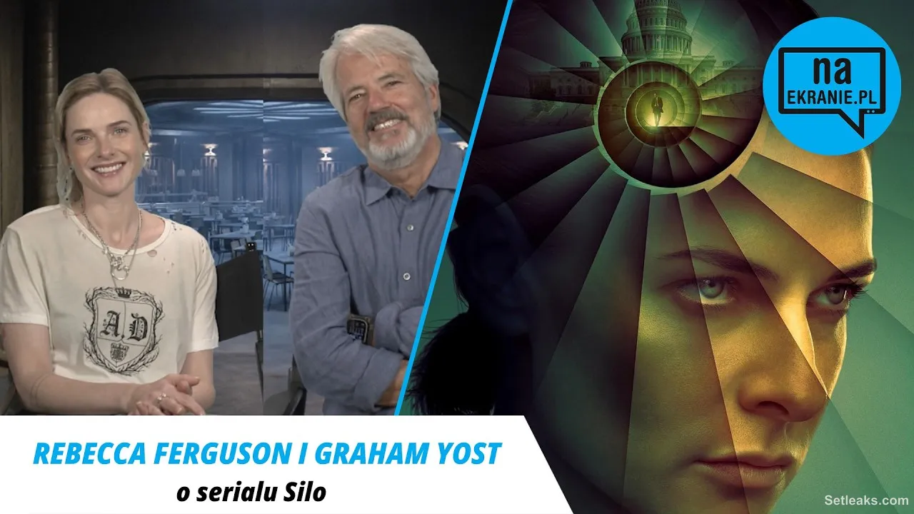 Rebecca Ferguson mówi po polsku. Aktorka i Graham Yost o serialu Silo