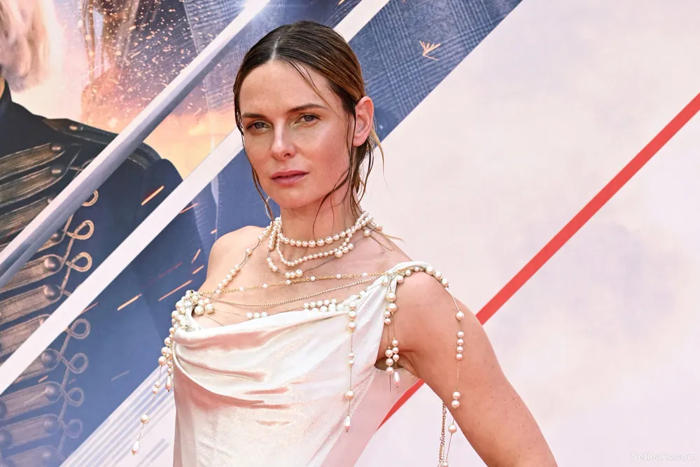 Rebecca Ferguson in Vivienne Westwood at the MISSION: IMPOSSIBLE - DEAD ...