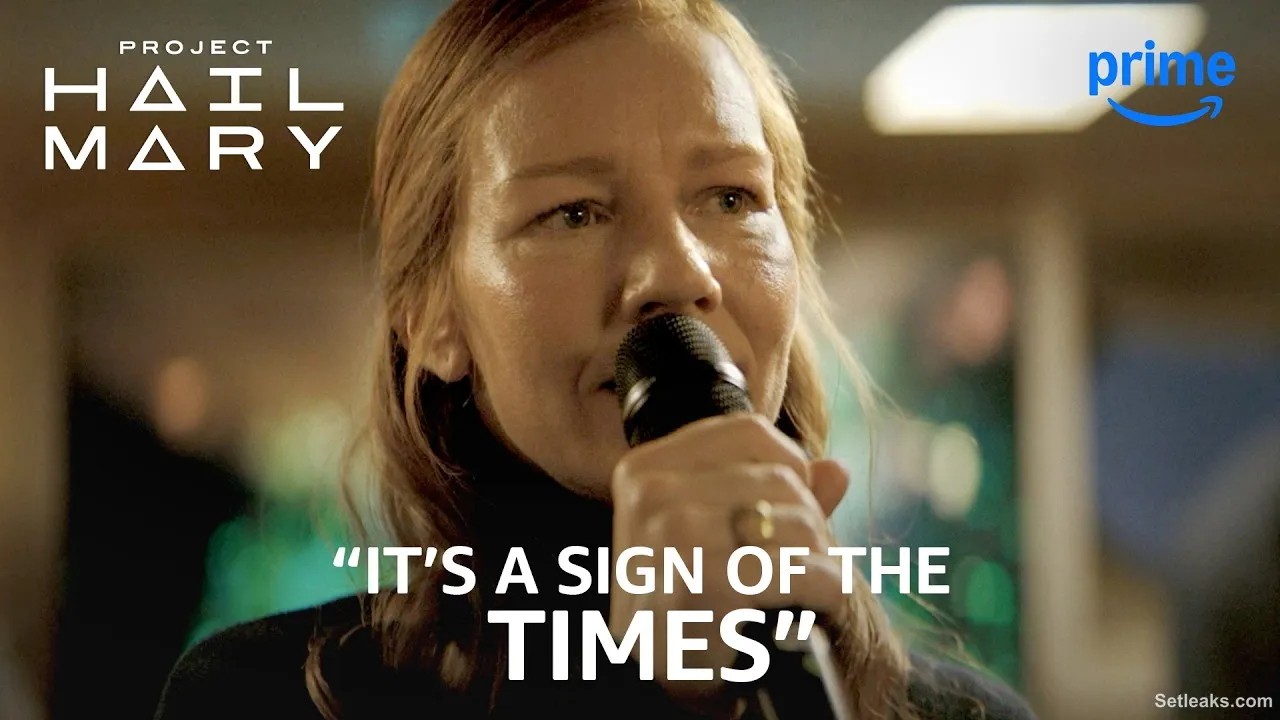 Project Hail Mary - Sandra Hüller Sings "Sign of the Times" | Clip | Prime Video