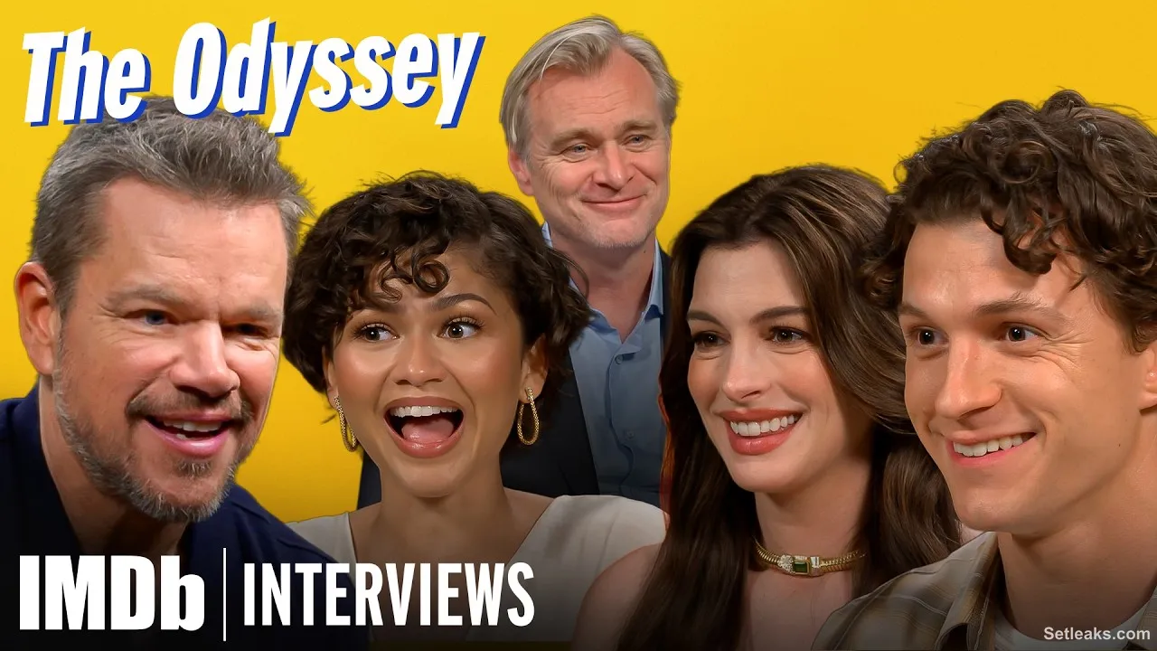 Christopher Nolan and THE ODYSSEY Cast Break Down Their 'Crazy' Shot Sequences