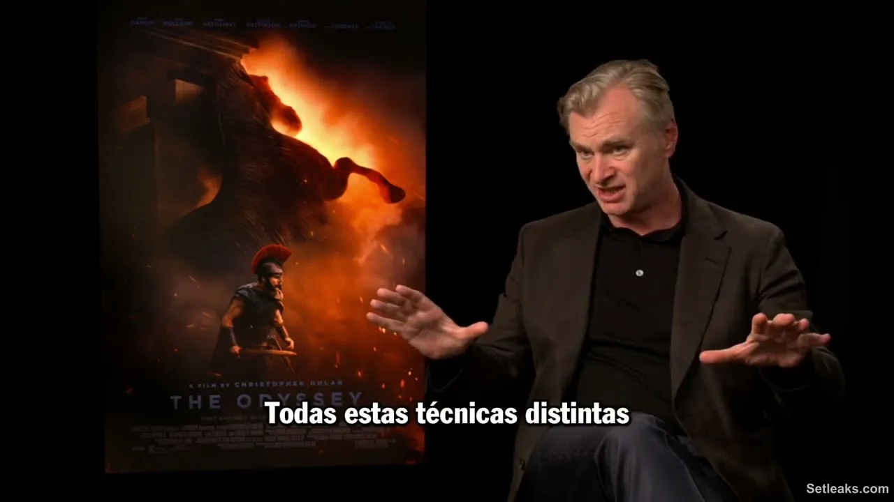 Entrevista a Christopher Nolan (La Odisea)
