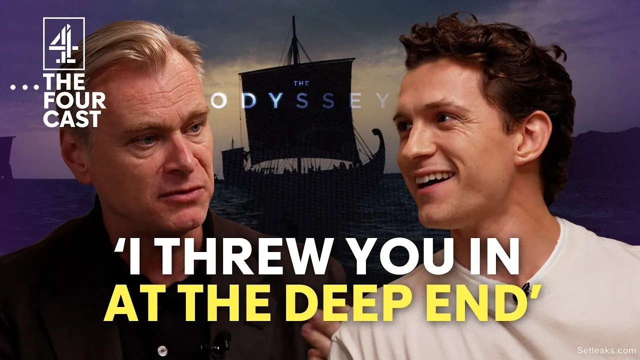Tom Holland and Christopher Nolan on what The Odyssey is REALLY about