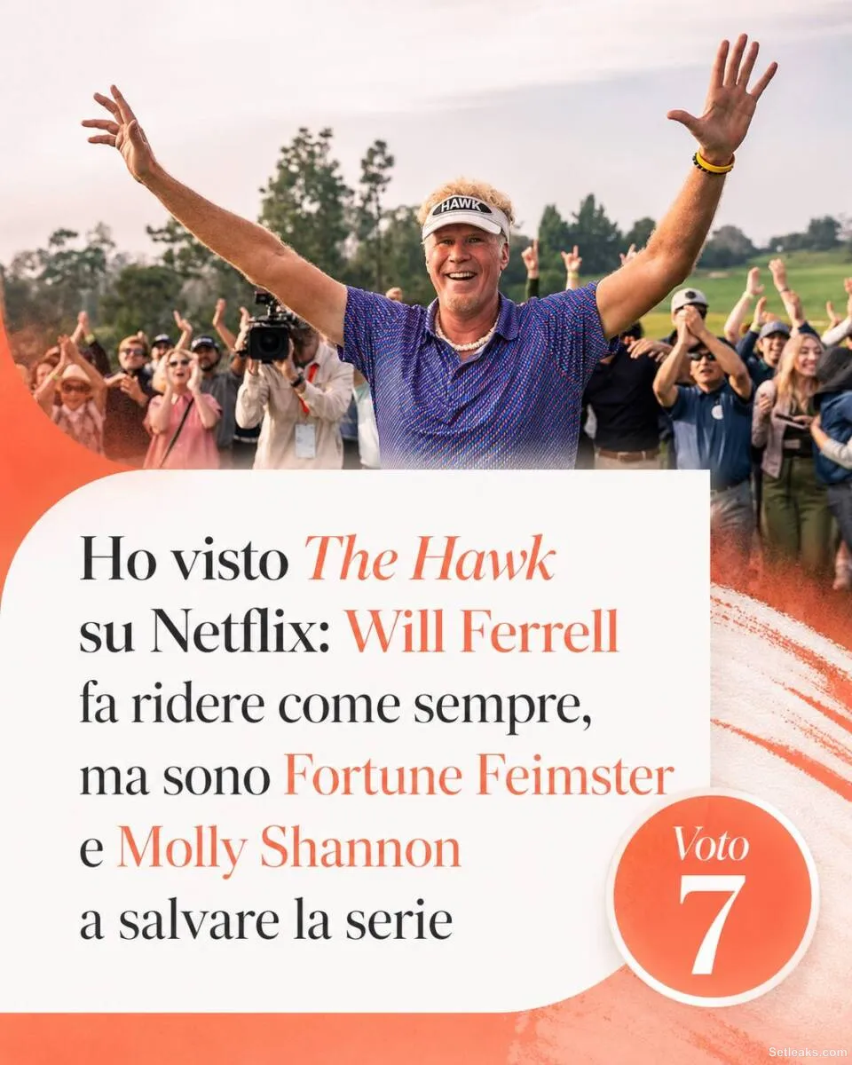 The Hawk: recensione serie Netflix con Will Ferrell
