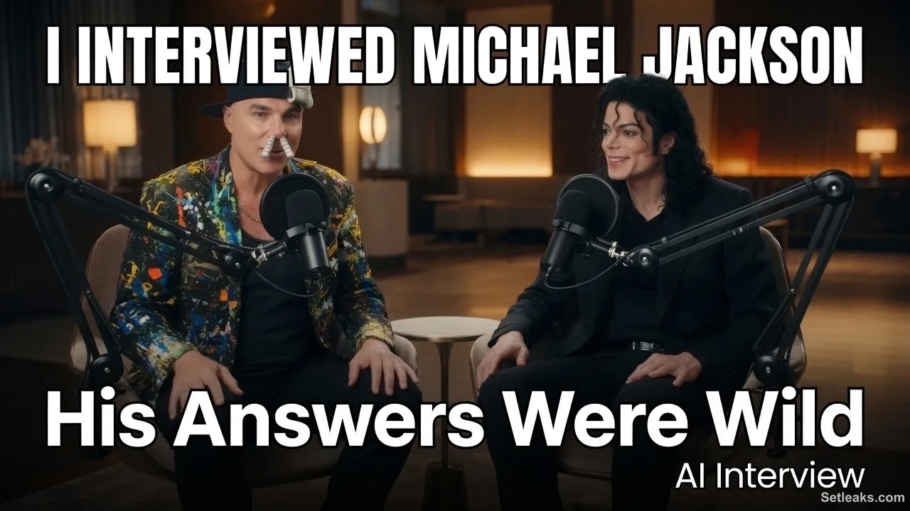 I Asked Michael Jackson The Questions Nobody Else Would (AI Interview)