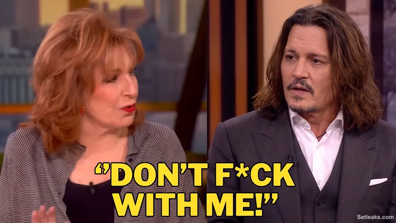 Johnny Depp KICKED Off LIVE On The View After Brutal Argument With Joy Behar