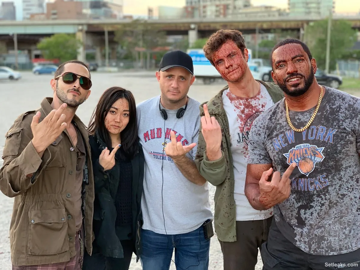 The first behind the scenes image from 'THE BOYS' Season 2 has been officially released. (Source: @therealKripke)