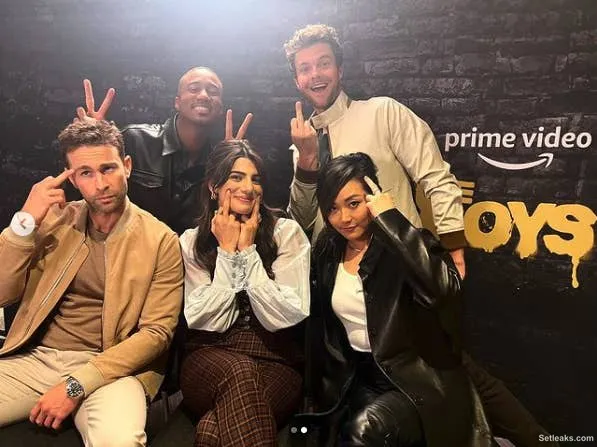 The Boys" Behind-The-Scenes Cast Photos