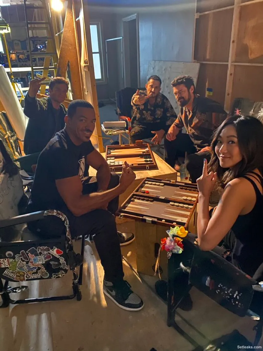 First behind the scenes photo from 'THE BOYS' Season 4.