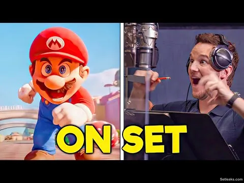 BEHIND THE SCENES Of SUPER MARIO BROS Movie - YouTube