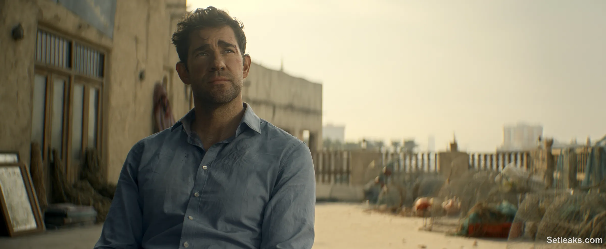 On set — Tom Clancy's Jack Ryan: Ghost War