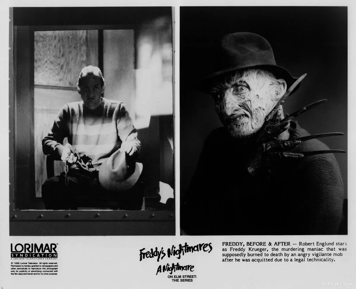On set — Freddy's Nightmares