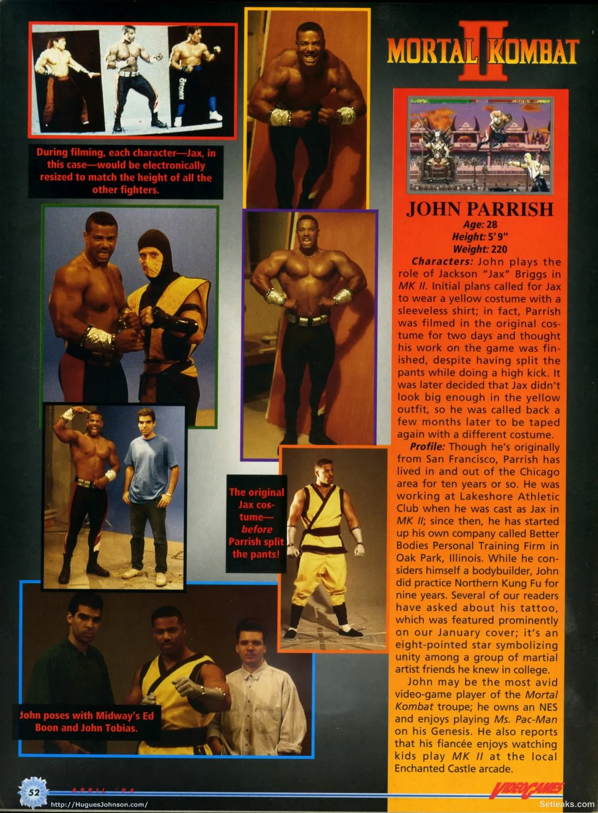 Mortal Kombat II Behind the Scenes