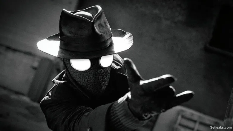 On set — Spider-Noir