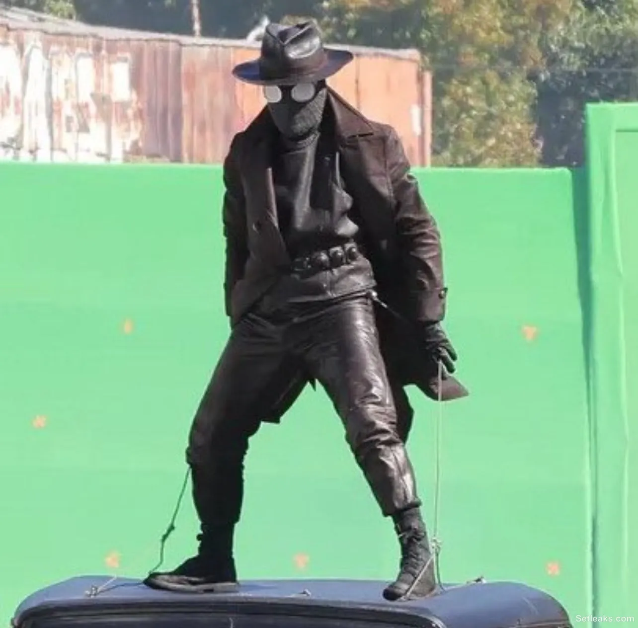 FIRST LOOK AT NICOLAS CAGE AS SPIDER-MAN NOIR! : r/Moviesinthemaking
