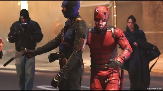 Complete Behind The Scenes Action At The "Daredevil: Born Again" Set In 2024