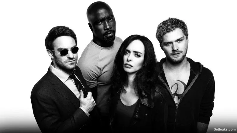 On set — Marvel's The Defenders