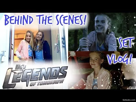 Come to Set with Me: Behind the Scenes of DC's LEGENDS OF TOMORROW Vlog! || Emily Murden - YouTube